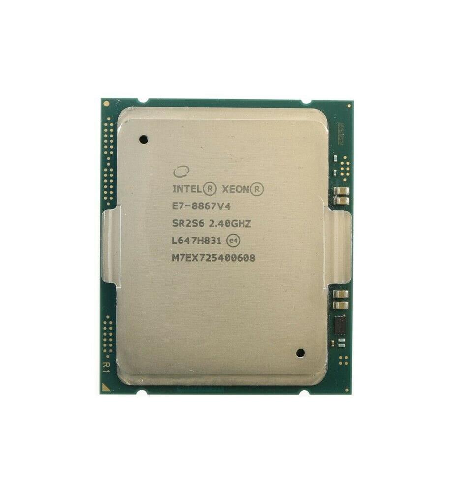 858203-001 HP 2.40GHz 9.60GT/s QPI 45MB L3 Cache Socket FCLGA2011 Intel Xeon E7-8867 V4 18-Core Processor Upgrade
