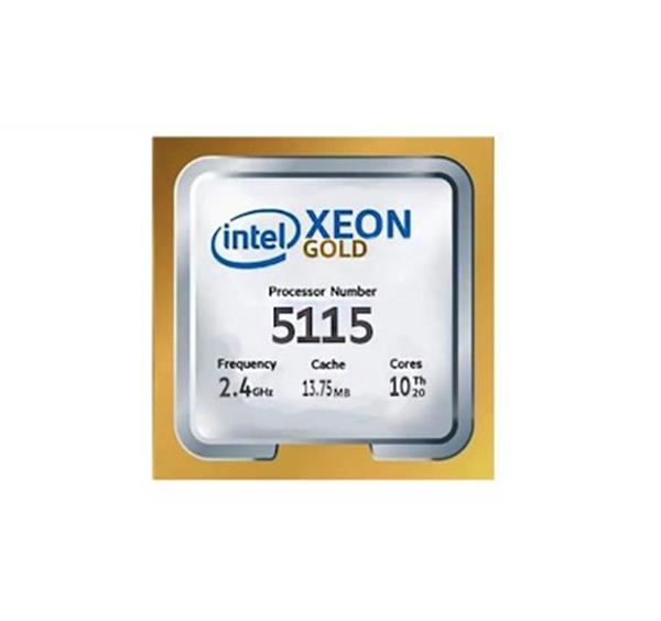 860661-L21 HPE 2.40GHz 10.40GT/s UPI 13.75MB L3 Cache Intel Xeon Gold 5115 10-Core Processor Upgrade for DL360 Gen10 Server
