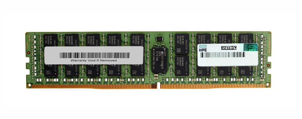 864708-591 HP 32GB PC4-21300 DDR4-2666MHz Registered ECC CL19 288-Pin DIMM 1.2V Dual Rank Memory Module