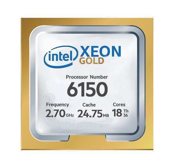 870260-B22 HPE 2.70GHz 10.40GT/s UPI 24.75MB L3 Cache Intel Xeon Gold 6150 18-Core Processor Upgrade for XL230k Gen10 Server