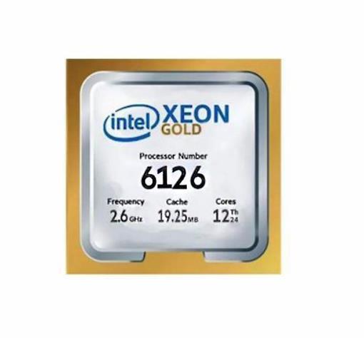 870575-B21 HPE 2.60GHz 10.40GT/s UPI 19.25MB L3 Cache Intel Xeon Gold 6126 12-Core Processor Upgrade for XL230k Gen10 Server