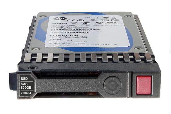872380-B21 HPE 800GB MLC SAS 12Gbps Hot Swap Mixed Use 2.5-inch Internal Solid State Drive (SSD) with LP Converter for ProLiant Servers G9