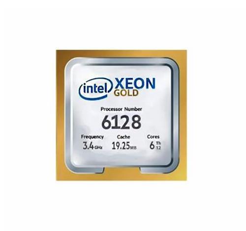 872839-B21 HPE 3.40GHz 10.40GT/s UPI 19.25MB L3 Cache Intel Xeon Gold 6128 6-Core Processor Upgrade for DL560 Gen10 Server
