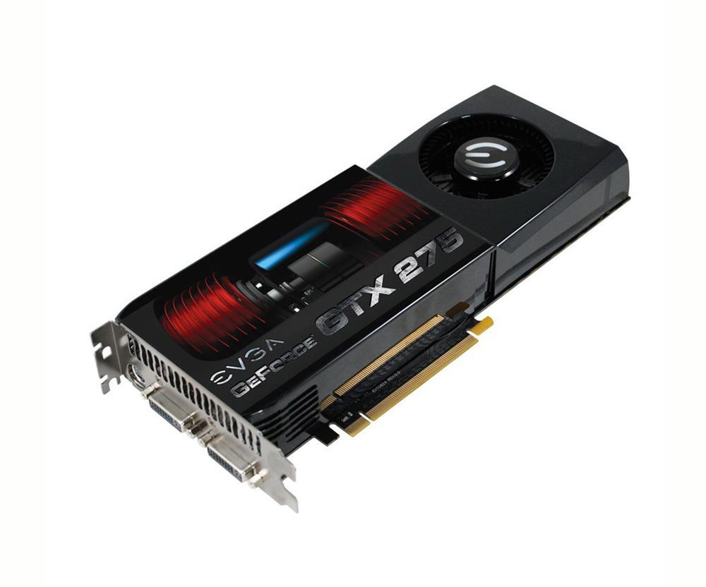 896-P3-1173-AR EVGA GeForce GTX 275 FTW 896MB 448-Bit DDR3 PCI Express 2.0 x16 Dual DVI/ HDTV-out Video Graphics Card