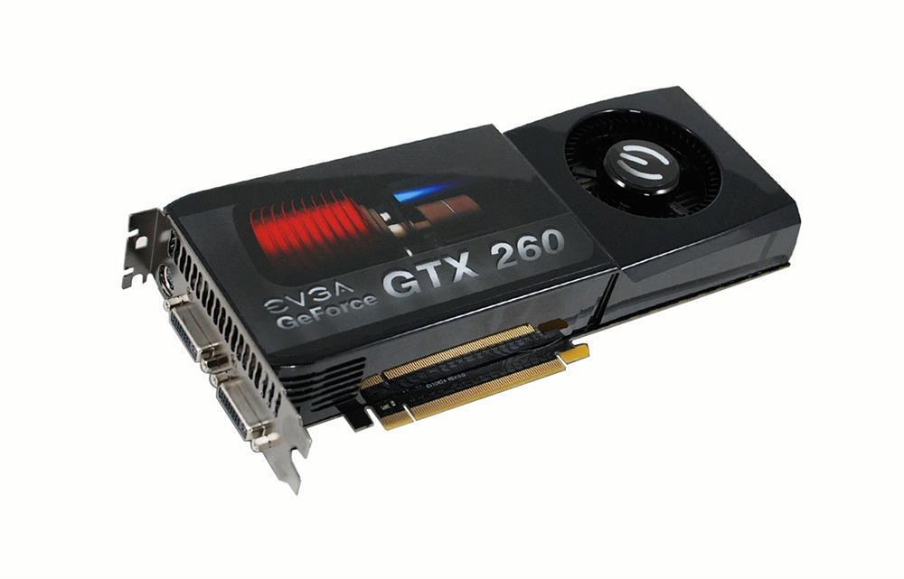 896-P3-1255-BR EVGA Nvidia GeForce GTX 260 896MB DDR3 Dual DVI PCI-Express Video Graphics Card