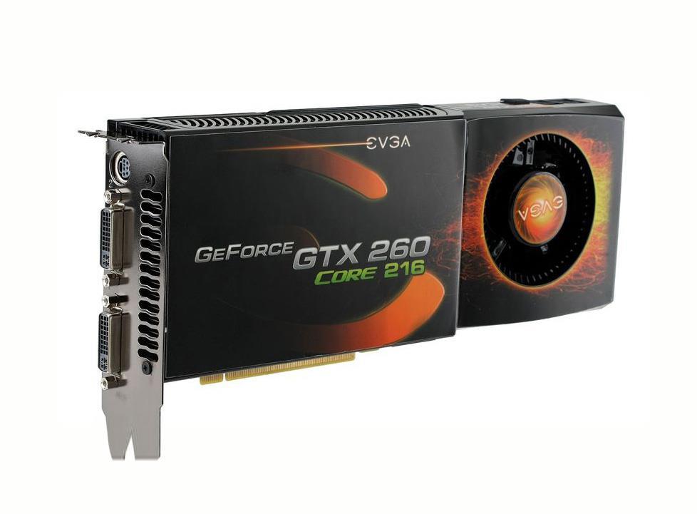 896-P3-1267-FR EVGA nVidia GeForce GTX 260 Core 216 Superclocked 896MB DDR3 PCI Express Dual DVI Video Graphics Card