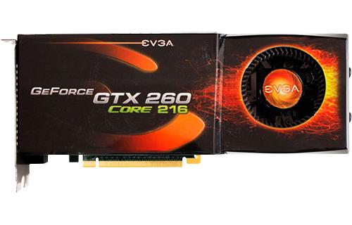 896-P3-1268-E1 EVGA Nvidia GeForce GTX 260 896MB GDDR3 448-Bit HDMI / Dual DVI / HDTV / S-Video Out PCI-Express 2.0 Video Graphics Card