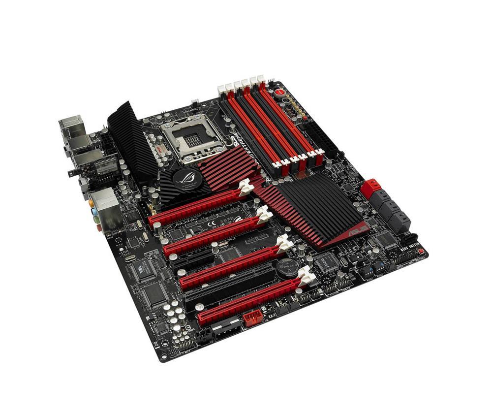 90-MIBC10-G0AAY00Z ASUS Rampage III Extreme Socket 1366 Intel X58 + ICH10R Chipset Core i7 Extreme Edition/ Core i7 Processors Support DDR3 6x DIMM 6x SATA 3.0Gb/s ATX Motherboard (Refurbished)