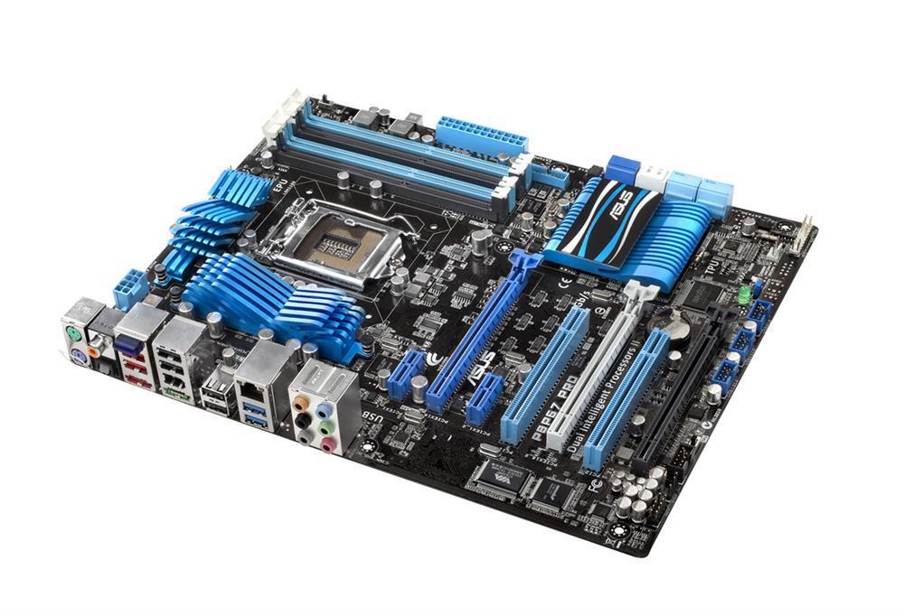 90-MIBE50-G0EAY0KZ ASUS P8P67 PRO Socket LGA 1155 Intel P67 Chipset 2nd Generation Core i7 / i5 / i3 Processors Support DDR3 4x DIMM 2x SATA 6.0Gb/s ATX Motherboard (Refurbished)