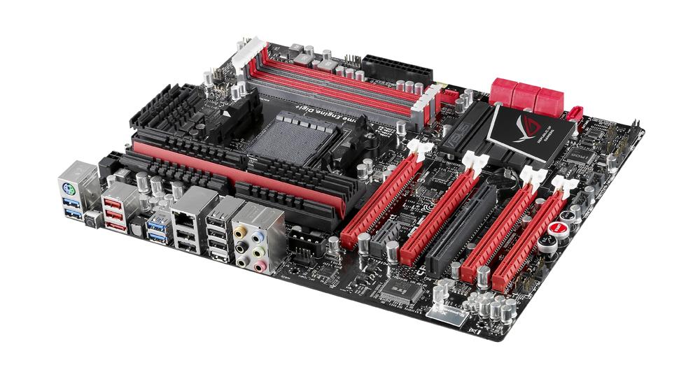 90-MIBFM1-G0EAY00Z ASUS Socket AM3+ AMD 990FX + SB950 Chipset AMD FX/ AMD Phenom II/ Athlon II/ AMD Sempron 100 Series Processors DDR3 4x DIMM 6x SATA 6.0Gb/s ATX Motherboard (Refurbished)