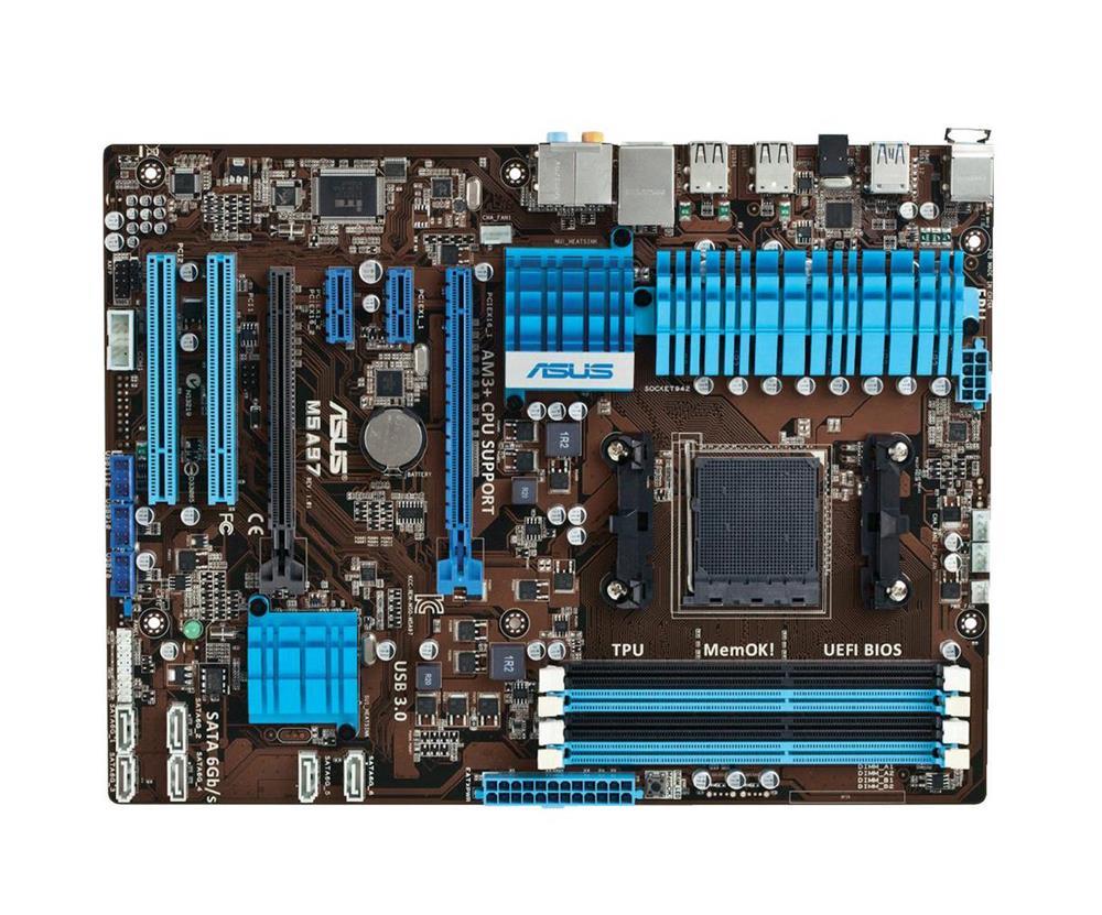 90-MIBFS0-G0AAY00Z ASUS Socket AM3+ AMD 970 + SB950 Chipset AMD Phenom II/ AMD Athlon II/ AMD Sempron 100 Series Processors Support DDR3 4x DIMM 6x SATA 3.0G/s ATX Motherboard (Refurbished)