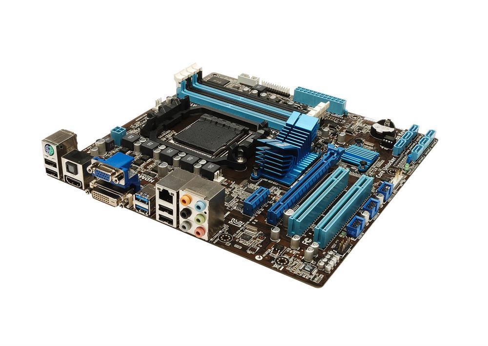 90-MIBG72-G1XBN0YZ ASUS Socket AM3+ AMD 760G + SB710 Chipset AMD Phenom II/ AMD Athlon II/ AMD Sempron Processors Support DDR3 4x DIMM 6x SATA 3.0G/s Micro-ATX Motherboard (Refurbished)