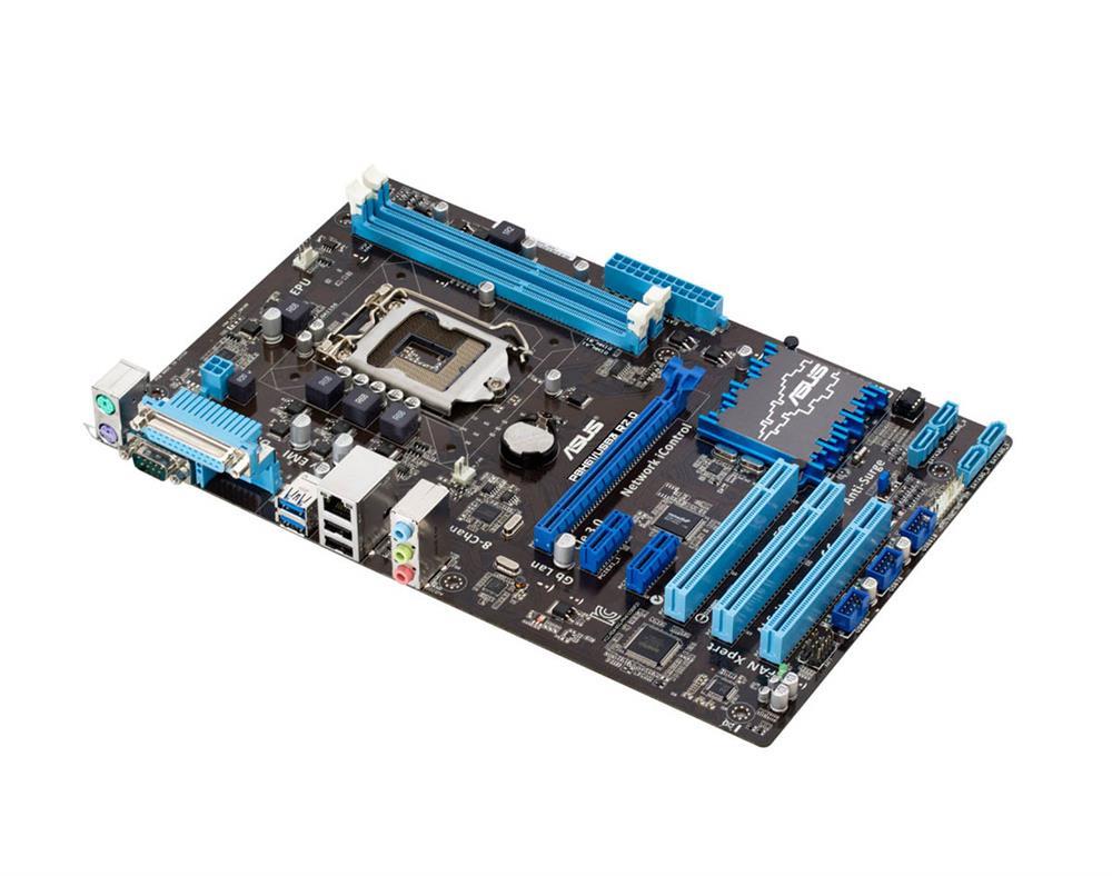 90-MIBIE0-G0EAY0VZ ASUS P8H61/USB3 R2.0 Socket LGA 1155 Intel H61 Chipset 3rd/2nd Generation Core i7 / i5 / i3 / Pentium / Celeron Processors Support DDR3 2x DIMM 4x SATA 3.0Gb/s ATX Motherboard (Refurbished)