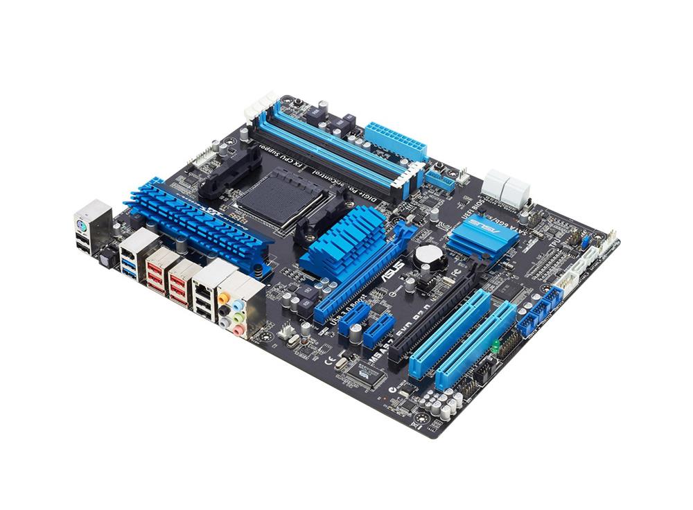 90-MIBJJ0-G0EAY0MZ ASUS Socket AM3+ AMD 970 + SB950 Chipset AMD FX/Phenom II/ Athlon II/ AMD Sempron 100 Series Processors Support DDR3 4x DIMM 6x SATA 6.0Gb/s ATX Motherboard (Refurbished)