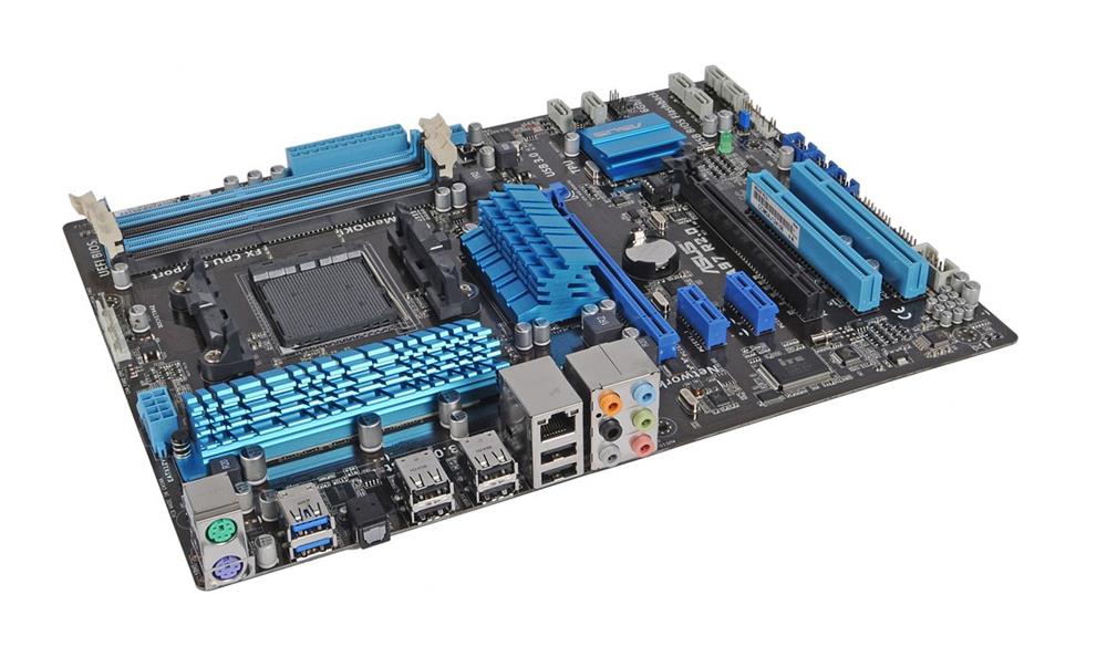 90-MIBJK0-G0AAY0MZ ASUS Socket AM3+ AMD 970 + SB950 Chipset AMD FX/ Phenom II/ AMD Athlon II/ AMD Sempron Processors Support DDR3 4x DIMM 6x SATA 3.0G/s ATX Motherboard (Refurbished)