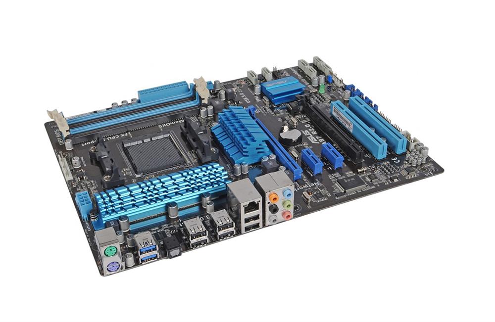 90-MIBJK0-G0EAY0MZ ASUS Socket AM3+ AMD 970 + SB950 Chipset AMD FX/ Phenom II/ AMD Athlon II/ AMD Sempron Processors Support DDR3 4x DIMM 6x SATA 3.0G/s ATX Motherboard (Refurbished)