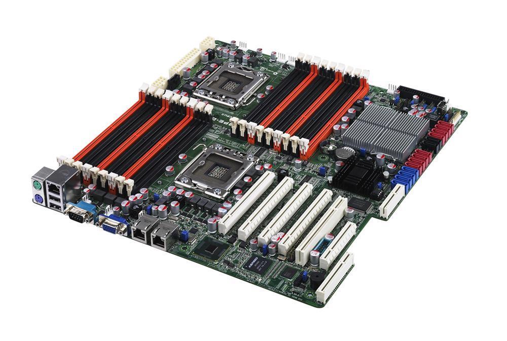 90-MSVCH1-G0UAY00T ASUS Z8PE-D18 Intel 5520 IOH/ ICH10R Chipset Quad-Core Xeon W5500/ Six-Core/Quad-Core Xeon X5600/X5500/ Quad-Core/Dual Core Xeon E5600/E5500/ L5600/L5500 Series Processors Support Dual Socket LGA1366 Server Motherboard (Refurbished)