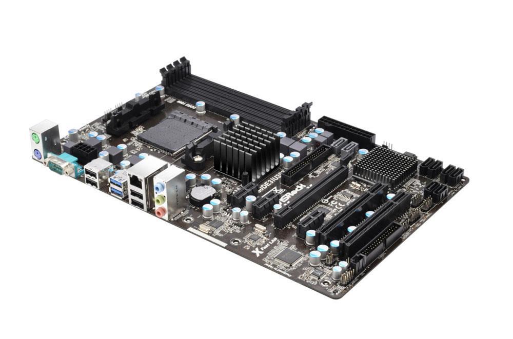 90-MXGLQ0-A0UAYZ ASRock Socket AM3+ AMD 770 + SB710 Chipset AMD Phenom II X6/ II X4/ II X3/ II X2/ AMD Athlon II X4/ II X3/ II X2/ AMD Sempron Processors Support DDR3 4x DIMM 2x SATA3 6.0Gb/s ATX Motherboard (Refurbished)