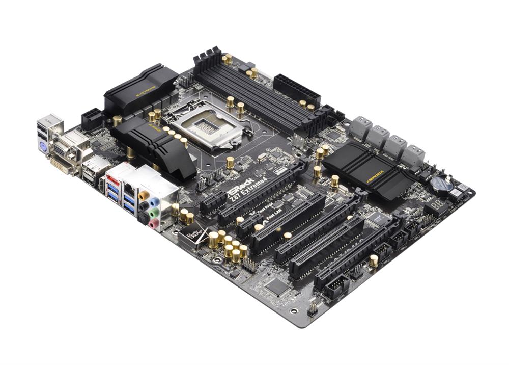 90-MXGPC0-A0UAYZ ASRock Z87 Extreme4 Socket LGA 1150 Intel Z87 Chipset 4th & 4th Generation Core i7 / i5 / i3 / Pentium / Celeron Processors Support DDR3/DDR3L 4x DIMM 6x SATA3 6.0Gb/s ATX Motherboard (Refurbished)