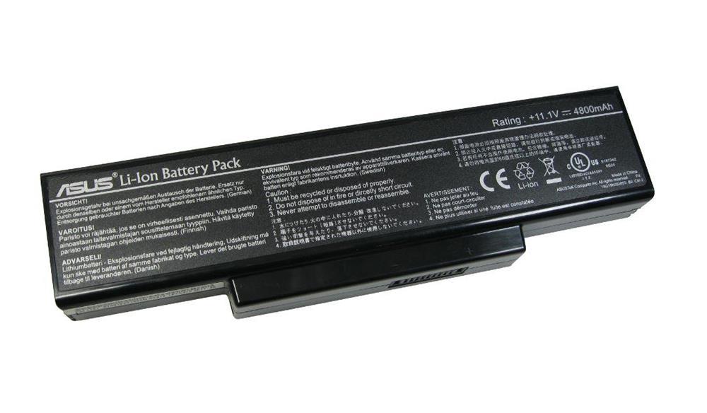 90-NFY6B1000Z ASUS 4800mAh 11.1v Li-ion Laptop Battery For Pavilion A9T F2 A32-F3 /A9W A9RP A9RT A32-Z94 Series (Black) (Refurbished)
