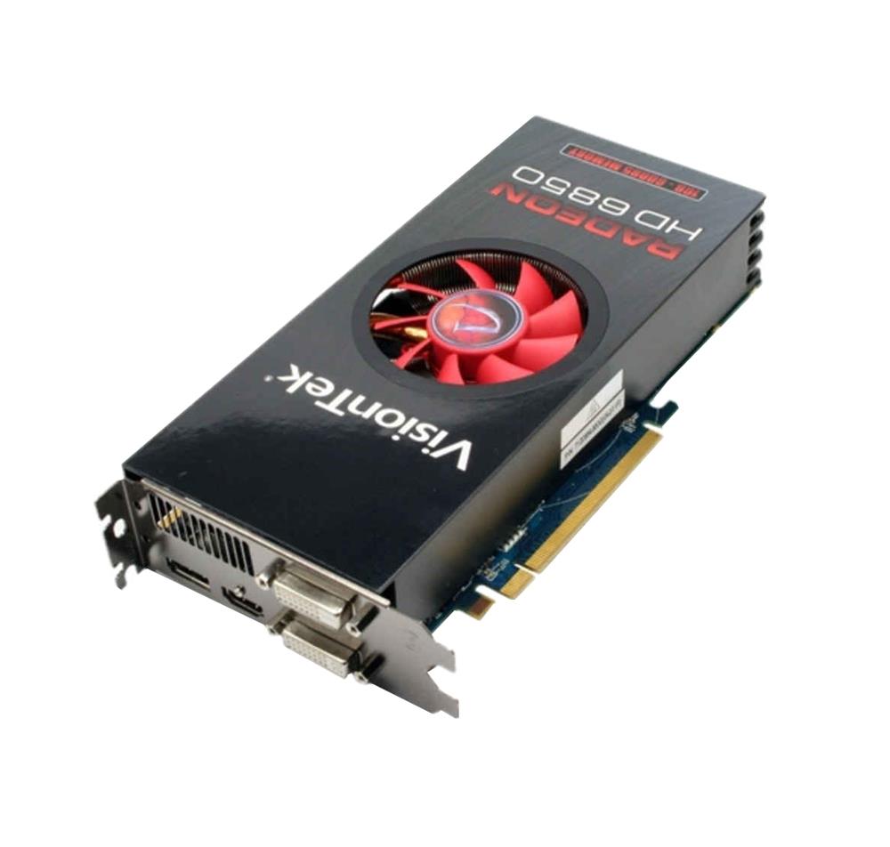 900339 Visiontek Radeon 6850 Graphic Card 1GB GDDR5 SDRAM PCI Express x16 CrossFireX HDMI DisplayPort DVI