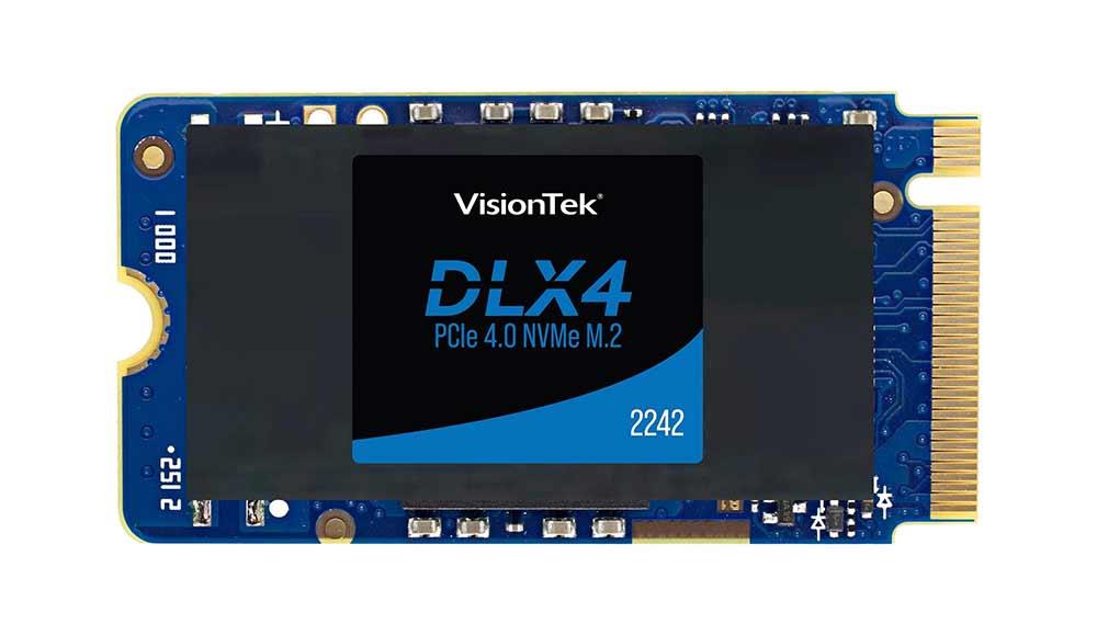 901561 VisionTek DLX4 512GB PCI Express 4.0 x4 NVMe M.2 2242 Internal Solid State Drive (SSD)