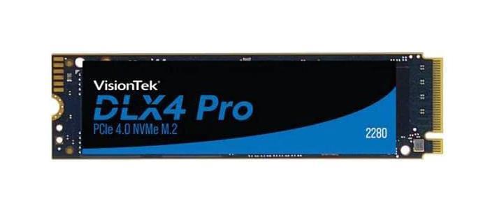901565 VisionTek DLX4 1TB PCI Express 4.0 x4 NVMe M.2 2280 Internal Solid State Drive (SSD)