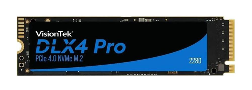 901708 VisionTek DLX4 Pro 512GB PCI Express 4.0 x4 NVMe M.2 2280 Internal Solid State Drive (SSD)