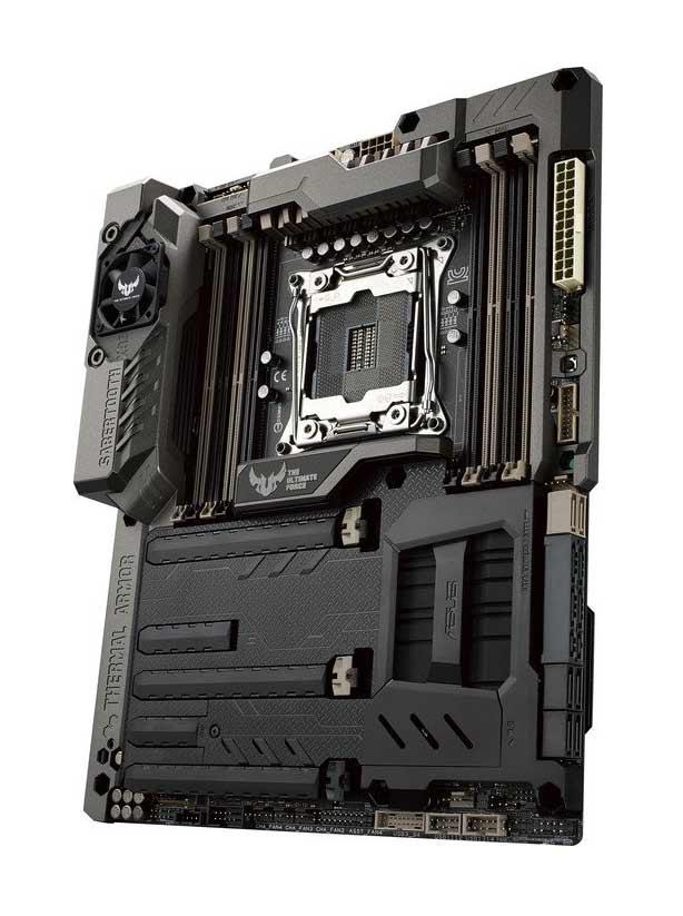 90MB0L00-M0EAY0 ASUS SABERTOOTH X99 Socket LGA 2011-v3 Intel X99 Chipset Core i7 Processors Support DDR4 8x DIMM 8x SATA 6.0Gb/s ATX Motherboard (Refurbished)