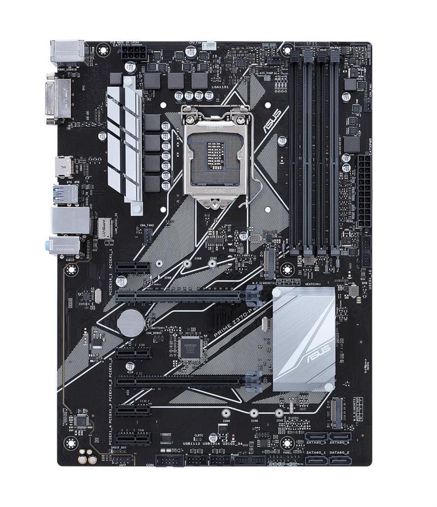 90MB0VH0-M0AAY0 ASUS PRIME Z370-P Socket LGA 1151 Intel Z370 Chipset 8th Generation Core Processors Support DDR4 4x DIMM 4x SATA 6.0Gb/s ATX Motherboard (Refurbished)