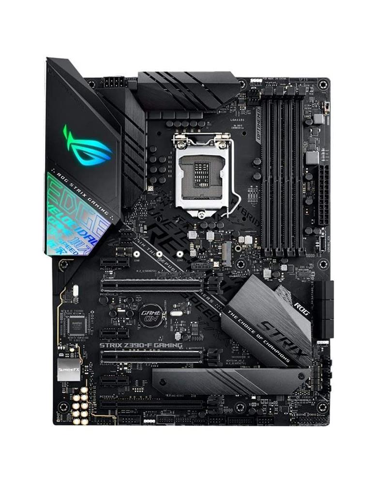 90MB0YG0-M0EAY0 ASUS ROG STRIX Z390-F GAMING Socket LGA 1151 Intel Z390 Chipset 9th/8th Generation Core i7 / i5 / i3 / Pentium Gold / Celeron Processors Support DDR4 4x DIMM 6x SATA 6.0Gb/s ATX Motherboard Mfr PN (Refurbished)