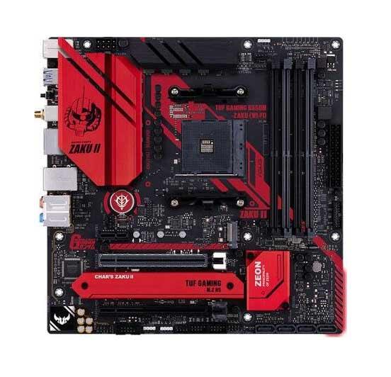 90MB15P0-M0AAY0 ASUS TUF GAMING B550M-ZAKU (WI-FI) Socket AM4 AMD B550 Chipset AMD Ryzen 5000 Series / 4000 G-Series / 3000 Series Processors Support DDR4 4x DIMM 4x SATA 6.0Gb/s Micro-ATX Motherboard (Refurbished)