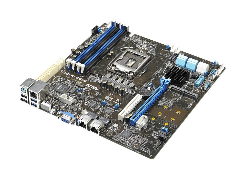 90SB05L0-M0UAY0 ASUS P10S-M-DC Socket LGA 1151 Intel C232 Chipset Xeon E3-1200 v6 / E3-1200 v5 Core i3 / Pentium / Celeron Processor Support uATX Motherboard (Refurbished)