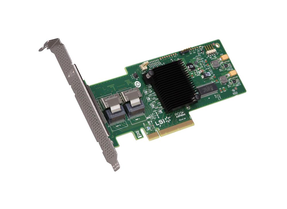 9240-8I LSI MegaRAID 8-Port SAS 6Gbps / SATA 6Gbps PCI Express 2.0 x8 Low Profile RAID 0/1/5/10/50/JBOD Controller Card