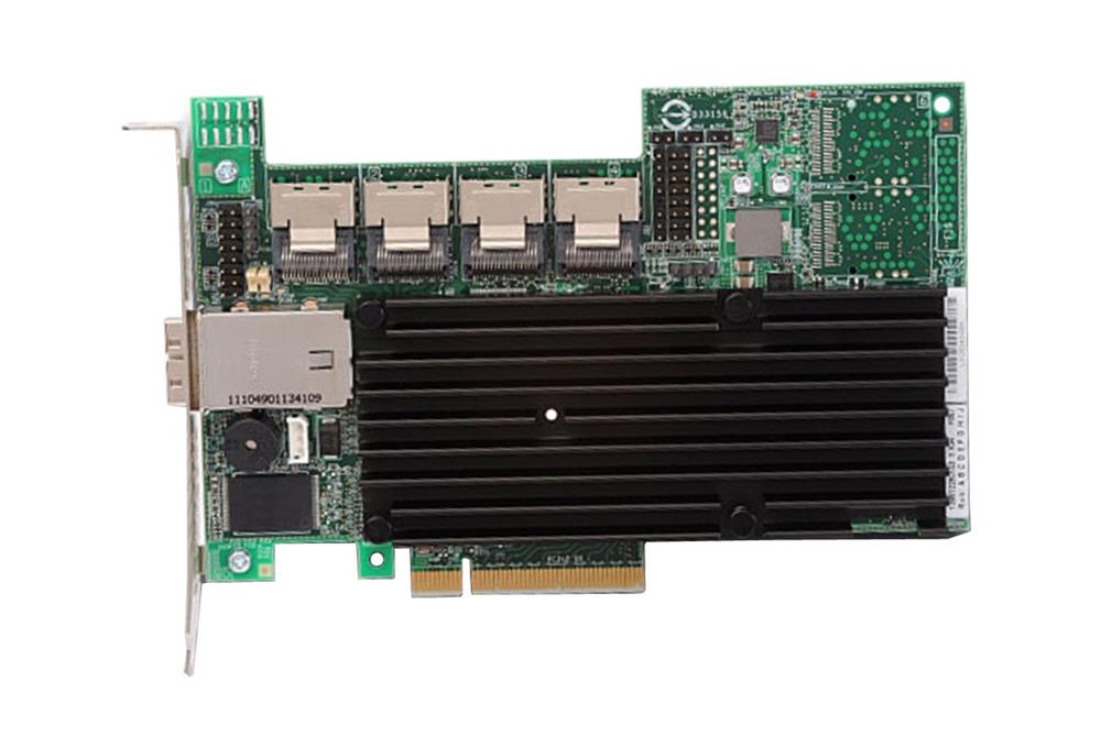 9280-16I4E LSI MegaRAID 512MB Cache 16-Port (Internal) 4-Port (External) SAS 6Gbps / SATA 6Gbps PCI Express 2.0 x8 HL-FH RAID 0/1/5/6/10/50/60 Controler Card