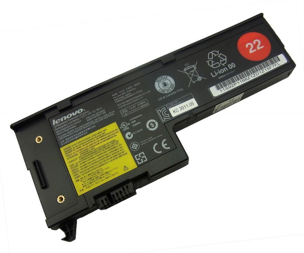 92P1167 IBM Lenovo 4-Cell Enhanced Capacity Battery 22 for ThinkPad X60 X60s Series (Refurbished)
