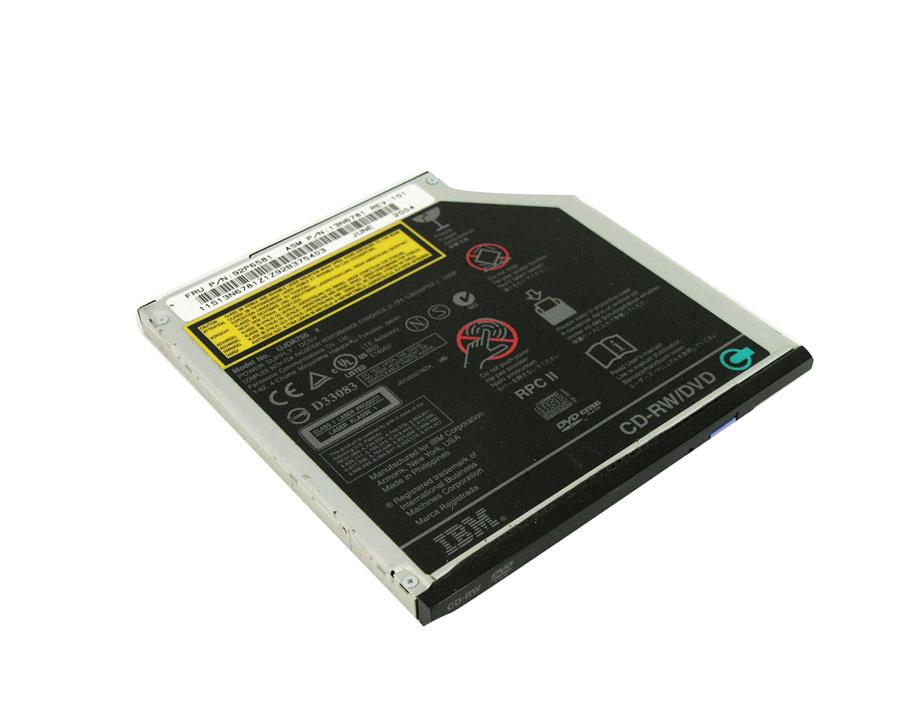92P6581 IBM Lenovo ThinkPad UltraBay DVD/CD-RW Combo Slim Drive