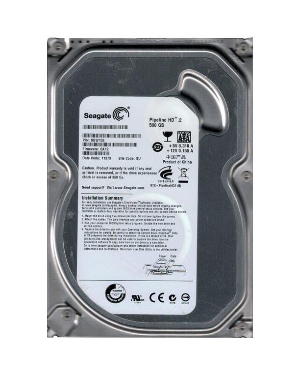 9GW132-905 Seagate Pipeline HD.2 500GB 5900RPM SATA 3Gbps 8MB Cache 3.5-inch Internal Hard Drive
