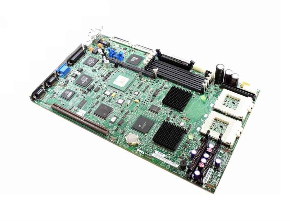 9J414 Dell System Board (Motherboard) With Dual CPU For Tualitin Pv755n (Refurbished)