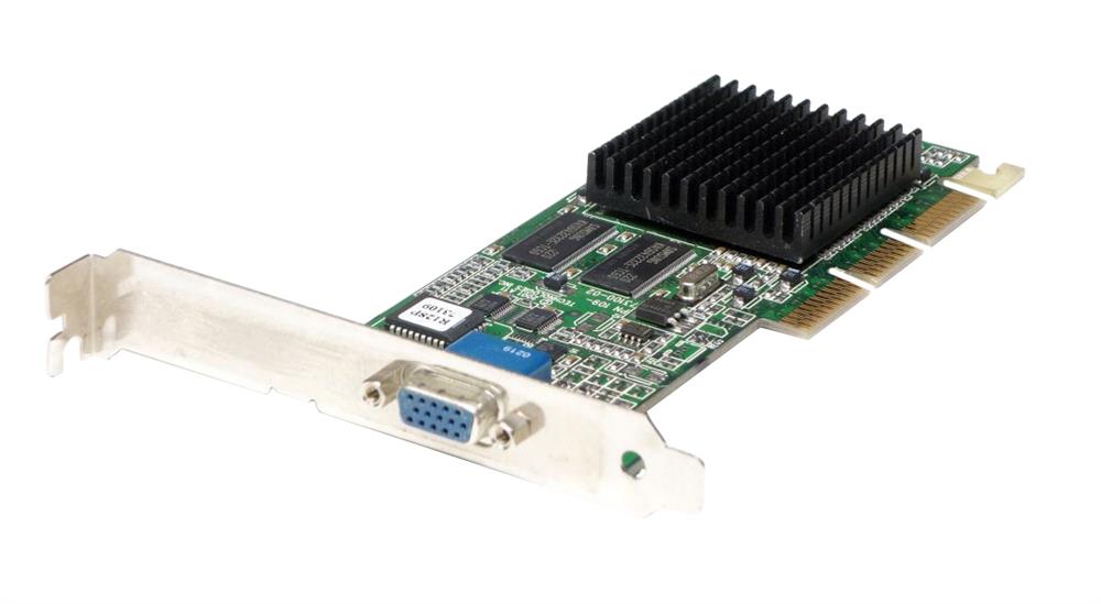 9K100 Dell ATI Rage 128 Ultra 32MB AGP Low Profile Video Graphics Card