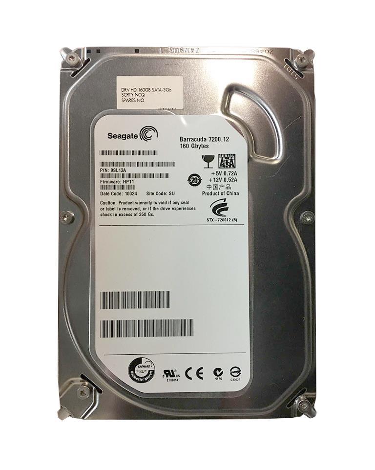 9SL13A-518 Seagate Barracuda 7200.12 160GB 7200RPM SATA 3Gbps 8MB Cache 3.5-inch Internal Hard Drive