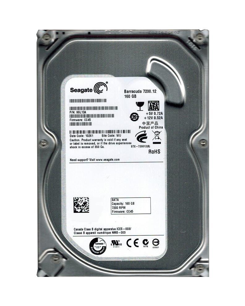 9SL13A-917 Seagate Barracuda 7200.12 160GB 7200RPM SATA 3Gbps 8MB Cache 3.5-inch Internal Hard Drive