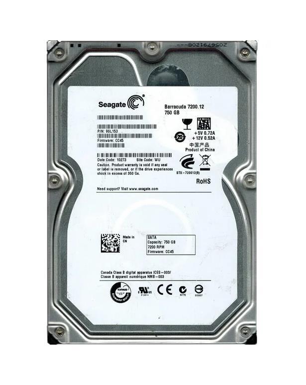 9SL153-740 Seagate Barracuda 7200.12 750GB 7200RPM SATA 3Gbps 32MB Cache 3.5-inch Internal Hard Drive