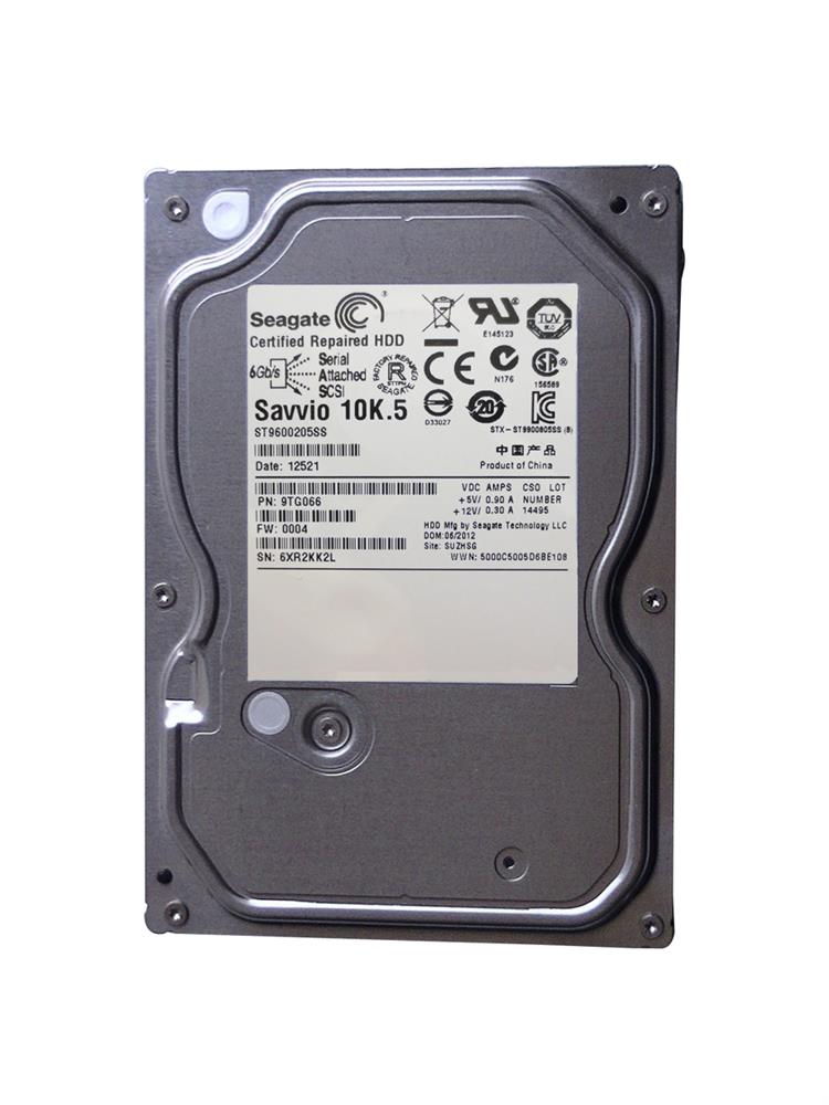 9TG066-031 Seagate Savvio 10K.5 600GB 10000RPM SAS 6Gbps 64MB Cache 2.5-inch Internal Hard Drive