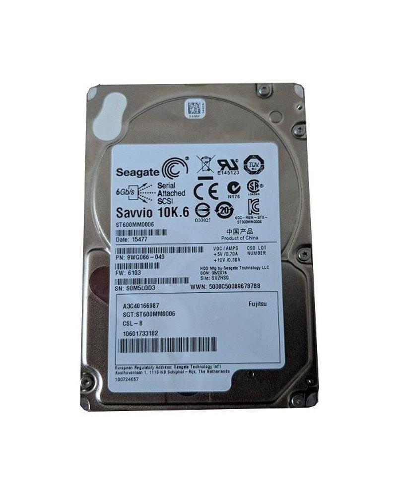 9TGD66-035 Seagate 600GB 10000RPM SAS 6Gbps Dual Port Hot Swap 2.5-inch Internal Hard Drive