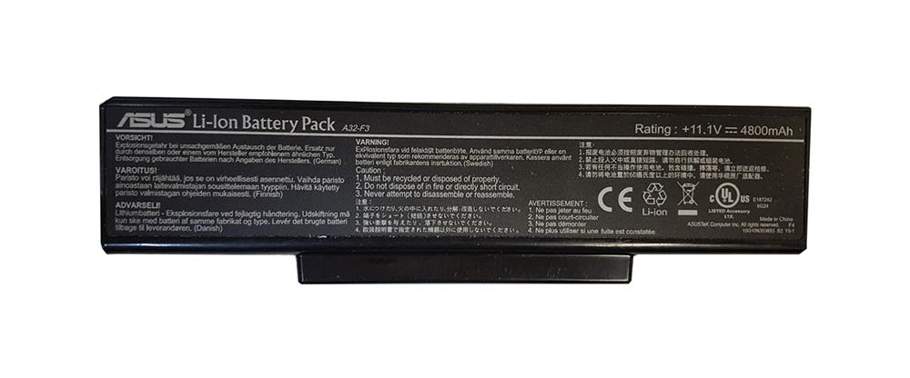 A32-F3 ASUS 4800mAh 11.1v Li-ion Laptop Battery For Pavilion A9T F2/A9W A9RP A9RT A32-Z94 Series (Black) (Refurbished)