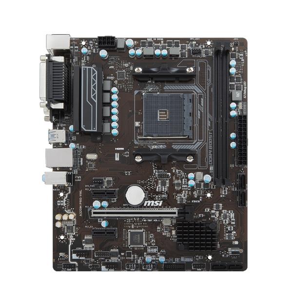 A320MPROVHL MSI A320M PRO-VHL Socket AM4 AMD A320 Chipset AMD Ryzen Series/ 7th Generation A-Series/ AMD Athlon Processors Support DDR4 2x DIMM 4x SATA 6.0Gb/s Micro-ATX Motherboard (Refurbished) 