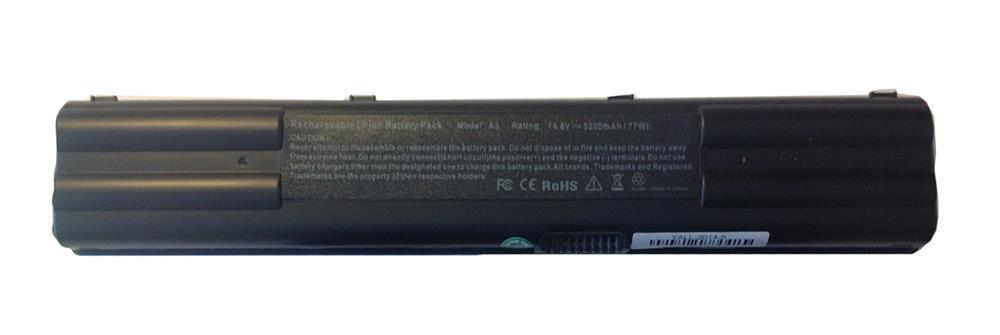 A42-A3 ASUS 4800mAh 14.8v Li-ion Laptop Battery (Black) (Refurbished)