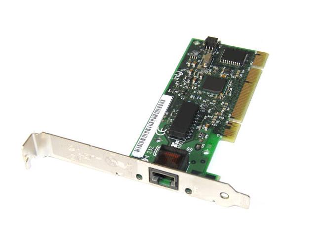 A52033-009 Intel PRO/100 S Single-Port RJ-45 100Mbps 10Base-T/100Base-TX Fast Ethernet PCI Desktop Network Adapter