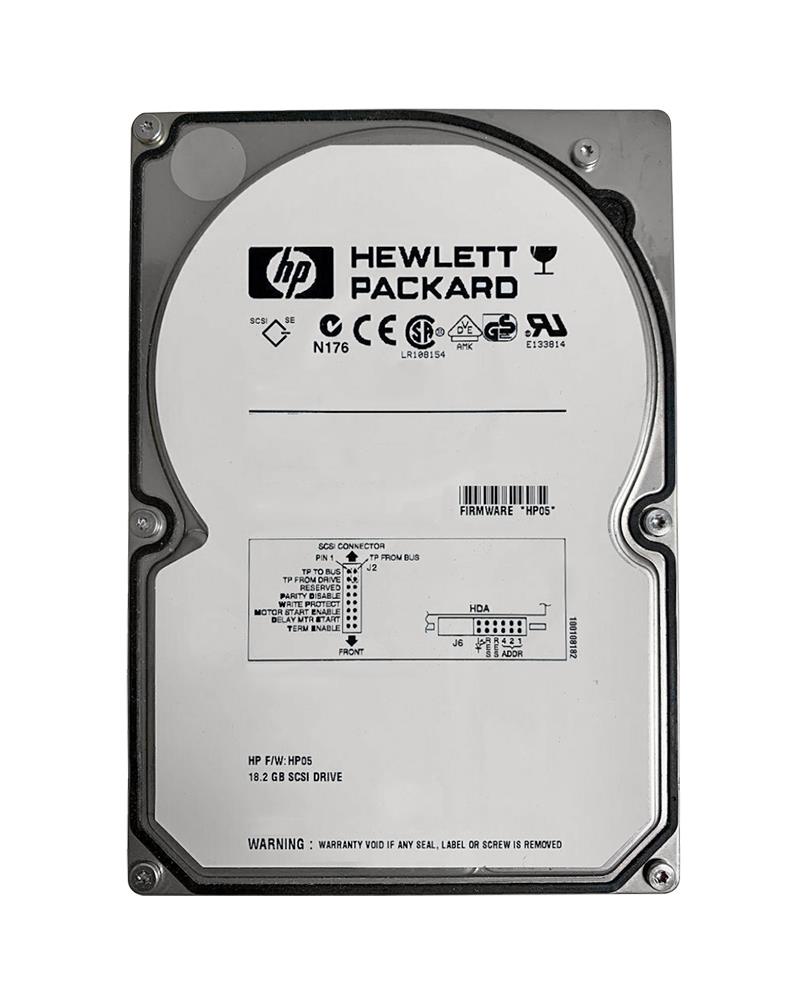 A5560-69002 HP 18.2GB 7200RPM Ultra SCSI 68-Pin LVD 3.5-inch Internal Hard Drive